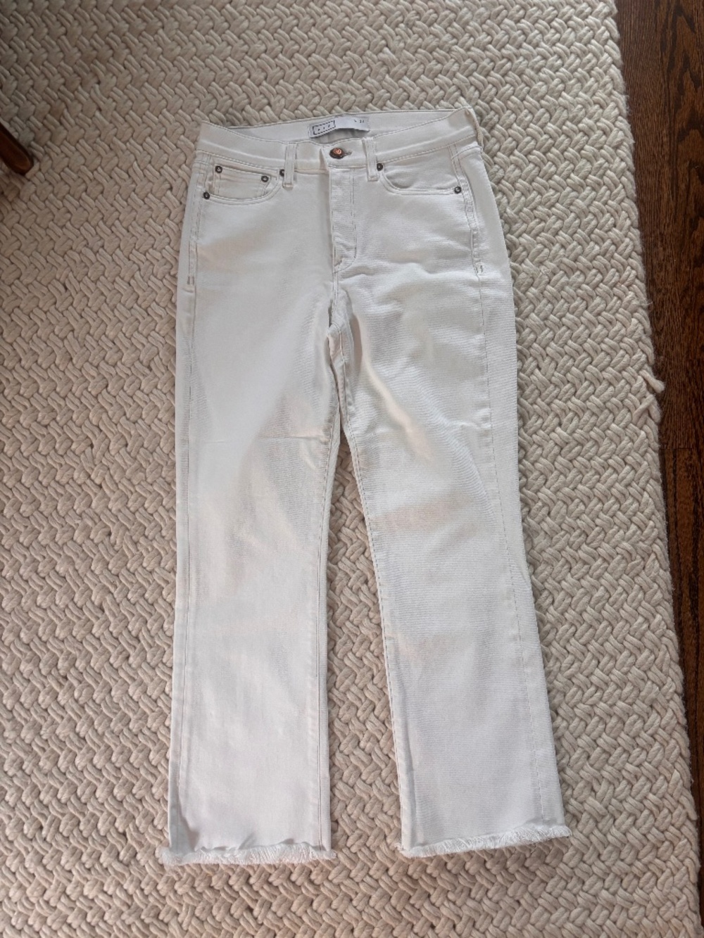 AYR White Billie Jeans